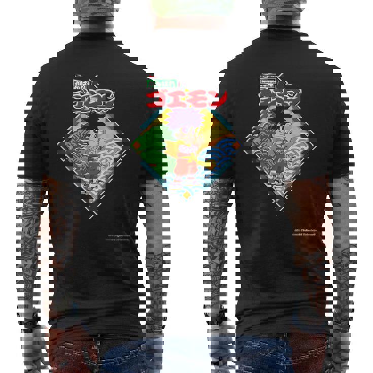 「がんばれゴエモン」ゴエモン其ノ壱 メンズTシャツ バックプリント