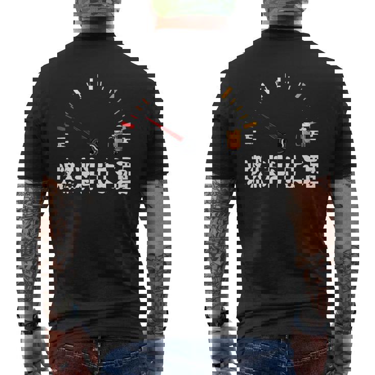 【燃料は酒】 面白い酒 面白いtシャツ 酒 メンズ おもしろ 筆文字 面白い 服 オリジナル おもしろグッズ 文字 長袖tシャツ メンズTシャツ バックプリント