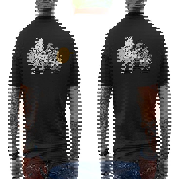 かいけつゾロリtシャツ大さくせん 「べえ」 メンズTシャツ バックプリント