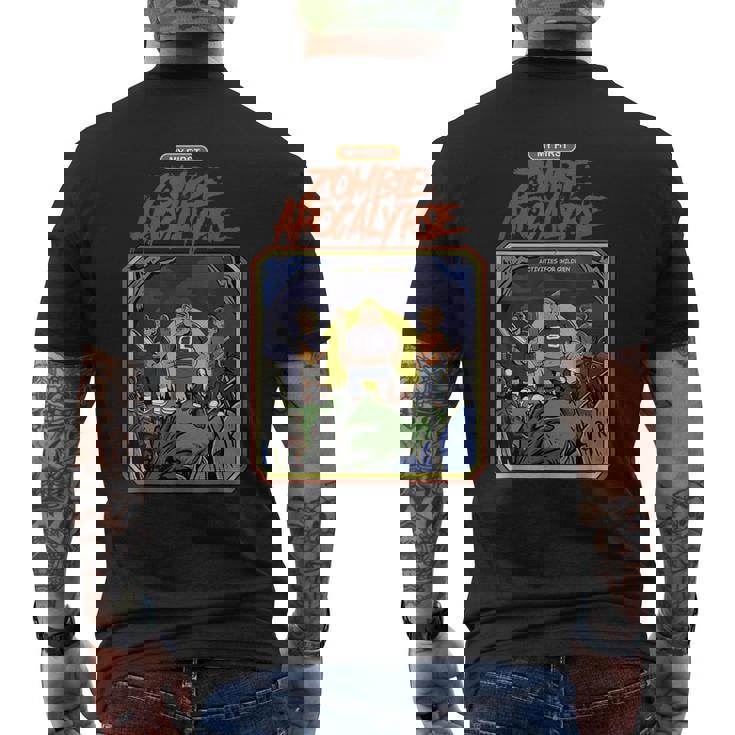 はじめてのゾンビ黙示録 メンズTシャツ バックプリント