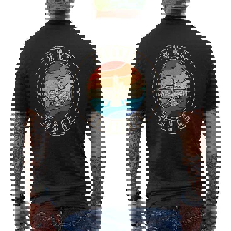 アヌンナキささやき。 メンズTシャツ バックプリント