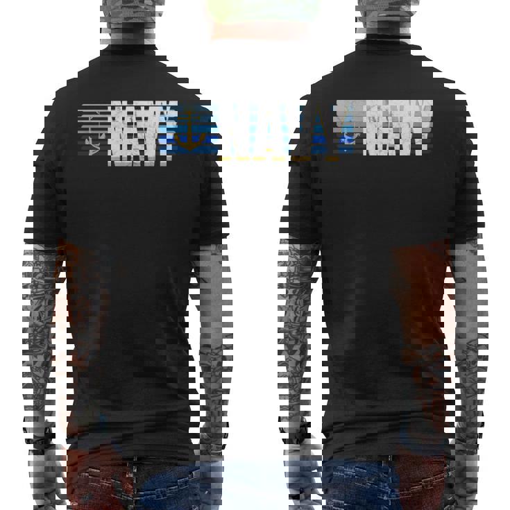 アメリカ海軍レトロ 長袖tシャツ メンズTシャツ バックプリント