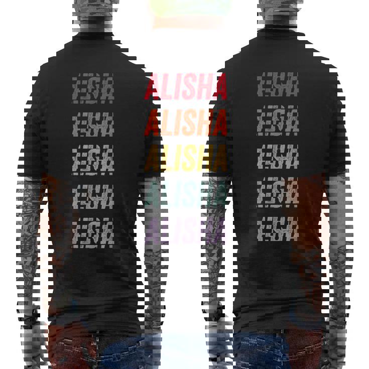 アリシャ メンズTシャツ バックプリント