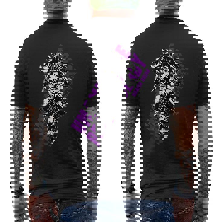 ウマ娘 プリティーダービー ナリタブライアン メンズTシャツ バックプリント