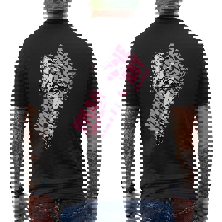 ウマ娘 プリティーダービー ハルウララ メンズTシャツ バックプリント