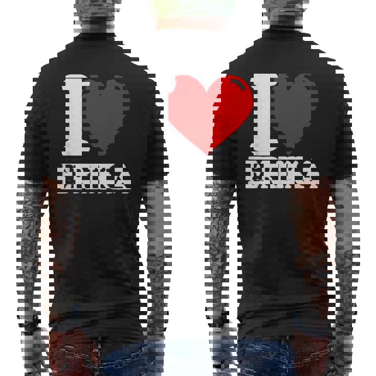 エリカが好き メンズTシャツ バックプリント