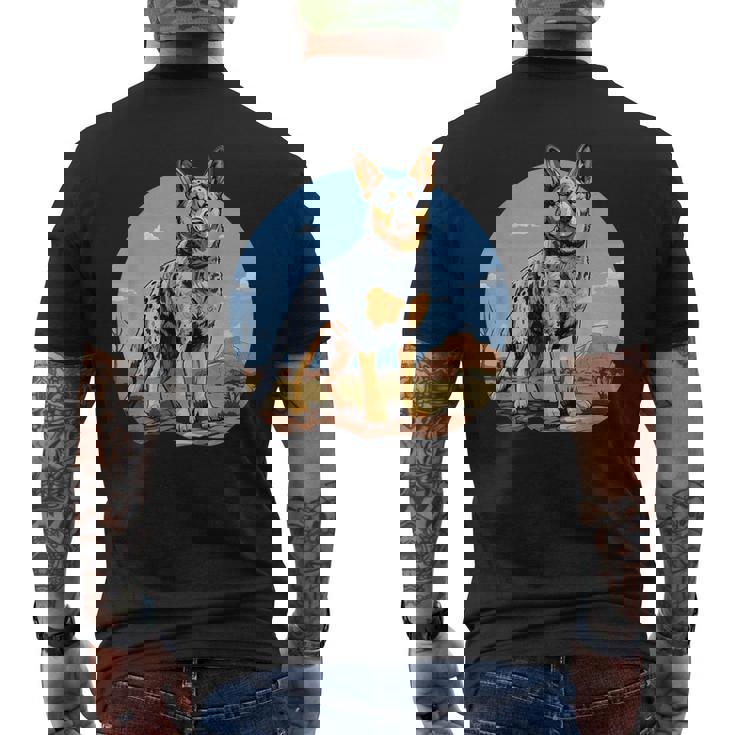 オーストラリアンキャトルドッグ ママドッグ オーストラリアンキャトルドッグ メンズTシャツ バックプリント