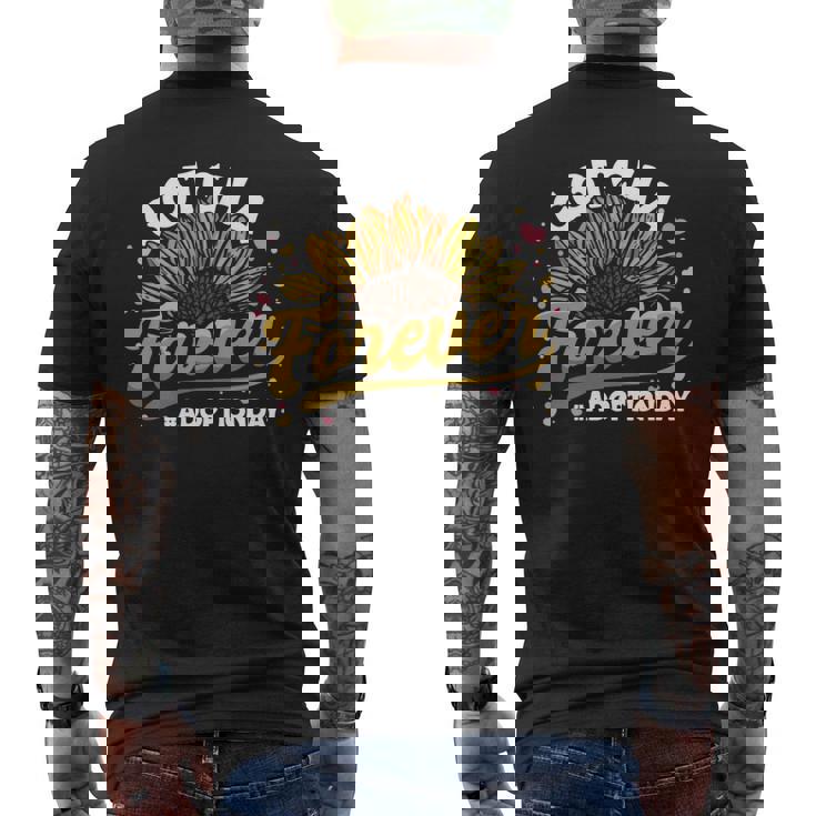 ガッチャ・フォーエバー採用のお知らせ ガッチャ・デー ひまわり 長袖tシャツ メンズTシャツ バックプリント