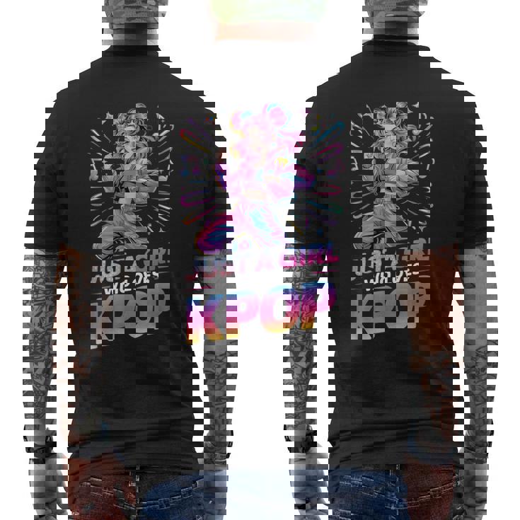 ガールズ K-Pop メンズTシャツ バックプリント