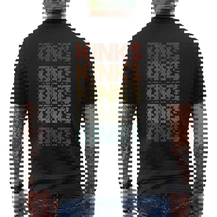 キンクス ヴィンテージ レトロ 長袖tシャツ メンズTシャツ バックプリント