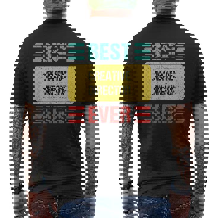 クリエイティブディレクター メンズTシャツ バックプリント