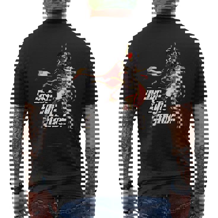 グランブルーファンタジーヴァーサス -ライジング- Dash Light Attack イルザ メンズTシャツ バックプリント