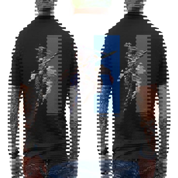 グランブルーファンタジーヴァーサス -ライジング- ランスロット 長袖tシャツ メンズTシャツ バックプリント