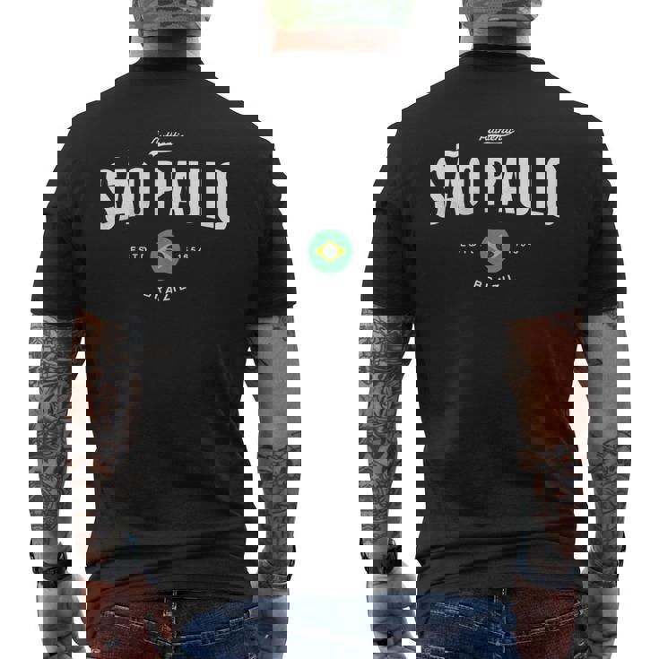 サンパウロ ブラジル ヴィンテージ サンパウロ ブラジル パウリスタ 長袖tシャツ メンズTシャツ バックプリント