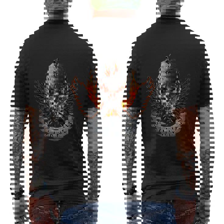 シナーヘビーメタルフライングv 長袖tシャツ メンズTシャツ バックプリント