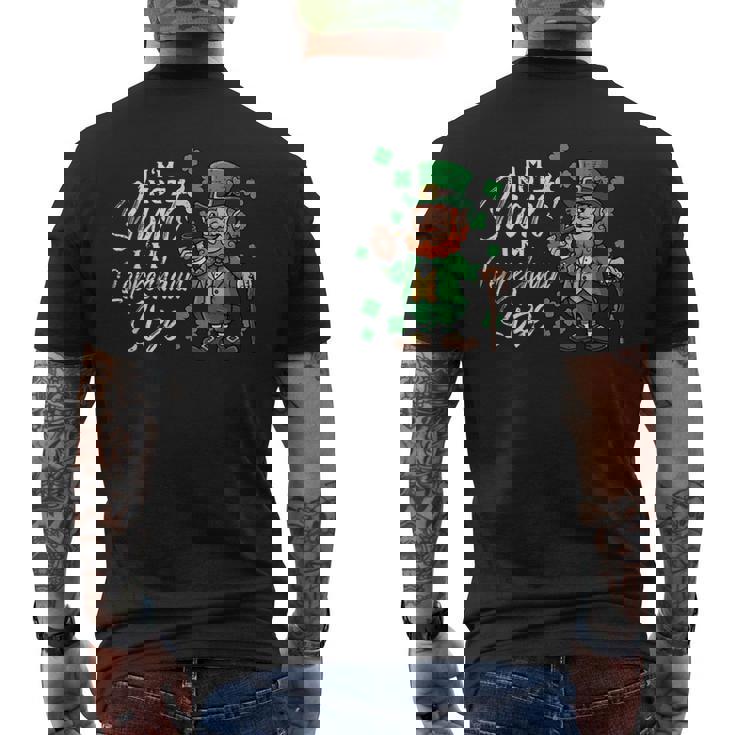 ショート レプラコーン サイズ 聖パトリックデー メンズ キッズ レディース メンズTシャツ バックプリント