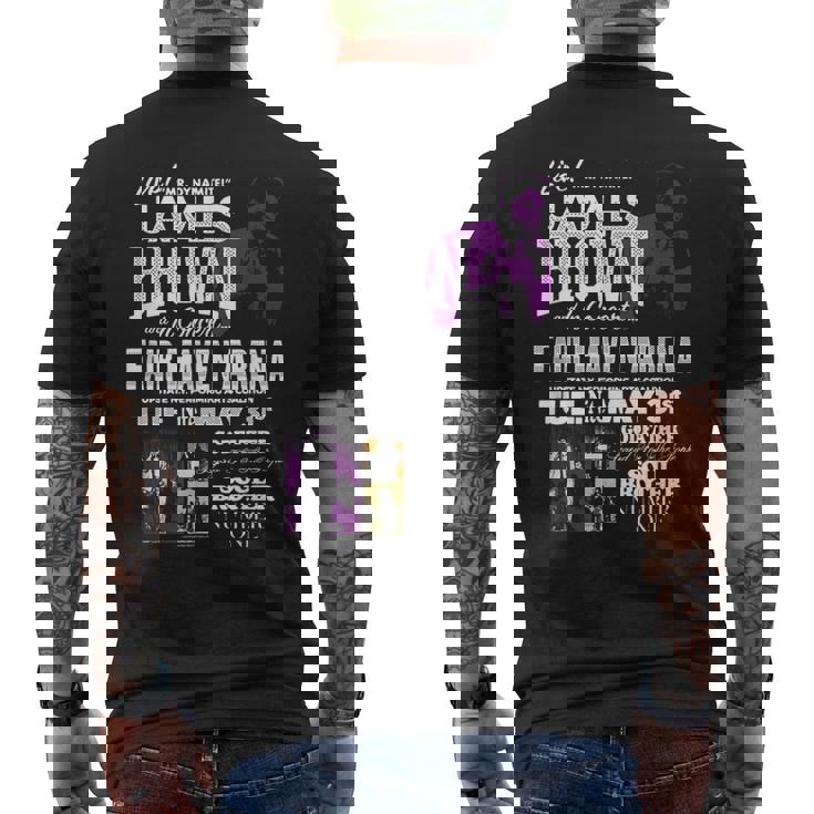 ジェームス・ブラウン・フェア・ヘイブン・アリーナ メンズTシャツ バックプリント