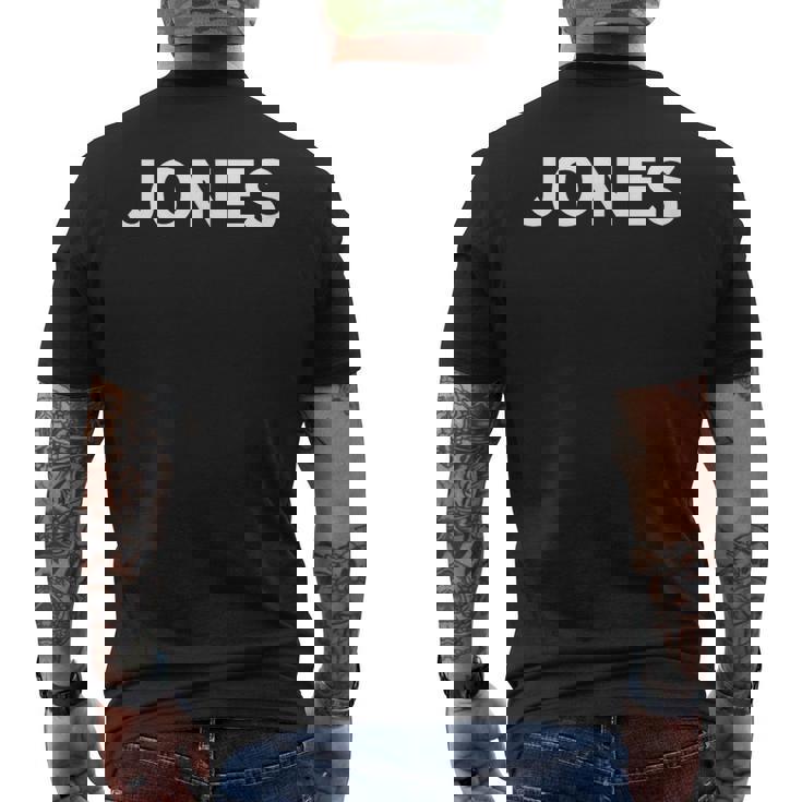 ジョーンズ メンズTシャツ バックプリント