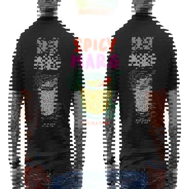 スパイシーマーグ エクストラスパイシーマルガリータカクテル メンズTシャツ バックプリント
