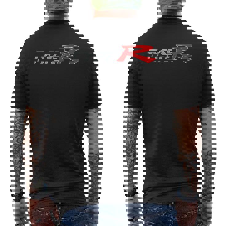 タイプr Car Enthusiast メンズTシャツ バックプリント