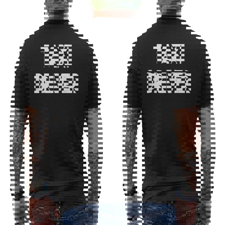 タクシードライバー メンズTシャツ バックプリント