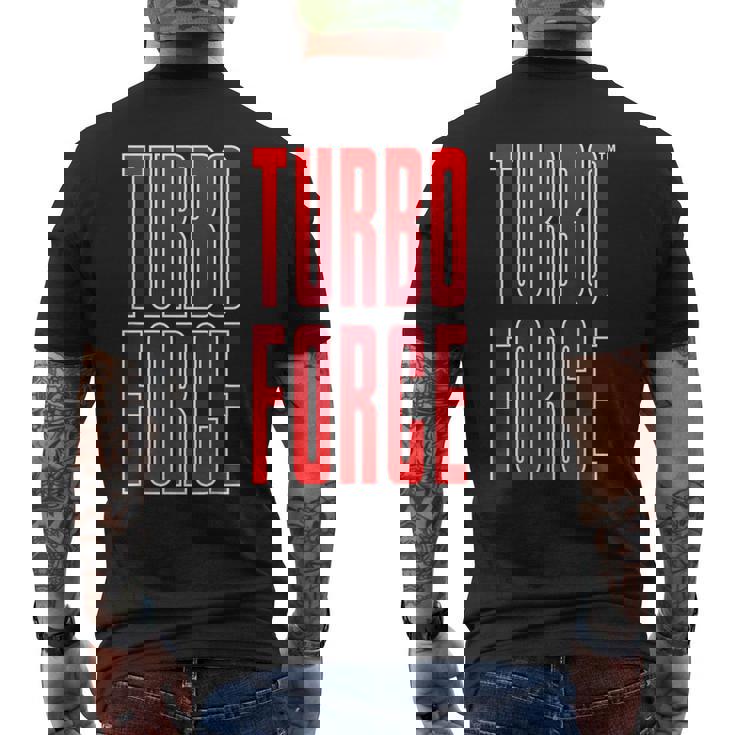 ターボフォース 01 メンズTシャツ バックプリント