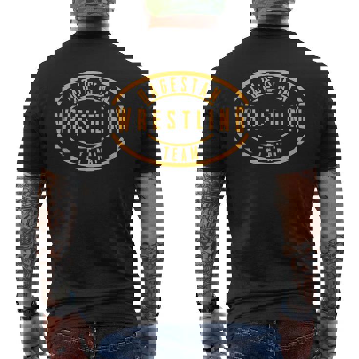 ダゲスタン レスリング チーム ジャージ ロシア 格闘技 レスリング メンズTシャツ バックプリント