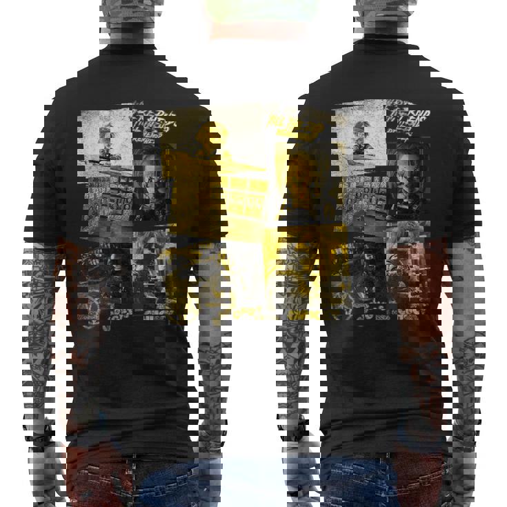 チャッキー Golden Horror Panels Retro メンズTシャツ バックプリント