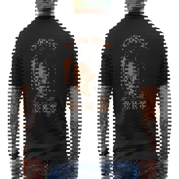 チャッキー It’S Time To Play To The End 長袖tシャツ メンズTシャツ バックプリント