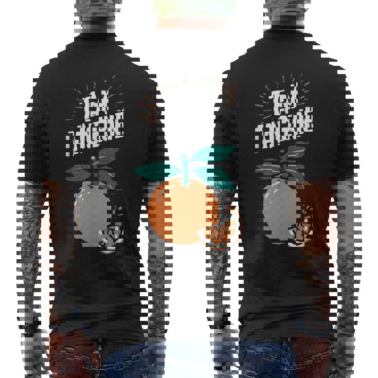 チーム タンジェリン メンズTシャツ バックプリント