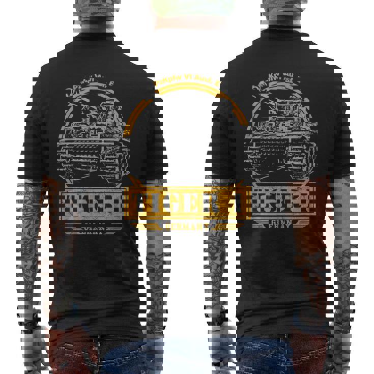 ティーガーi戦車 メンズTシャツ バックプリント
