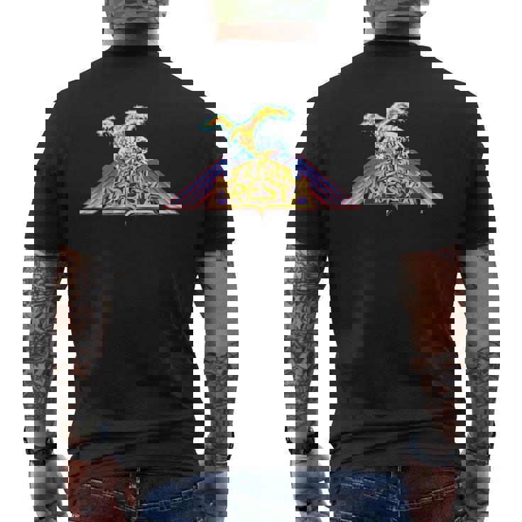 テラクレスタ 01 メンズTシャツ バックプリント