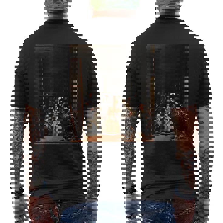 ディエゴ・ベラスケス-ラス・メニーナス メンズTシャツ バックプリント