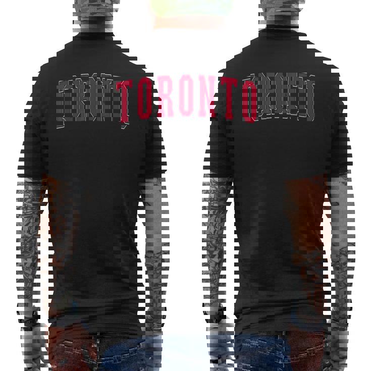 トロント カナダ 恋人 カナダのバケーション お土産 トロント メンズTシャツ バックプリント