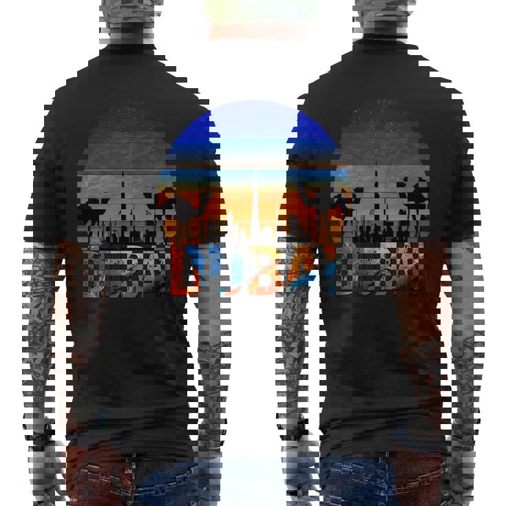 ドバイ ブルジュ ハリファ ヴィンテージ Uae ドバイ アラビア キャメル お土産 長袖tシャツ メンズTシャツ バックプリント