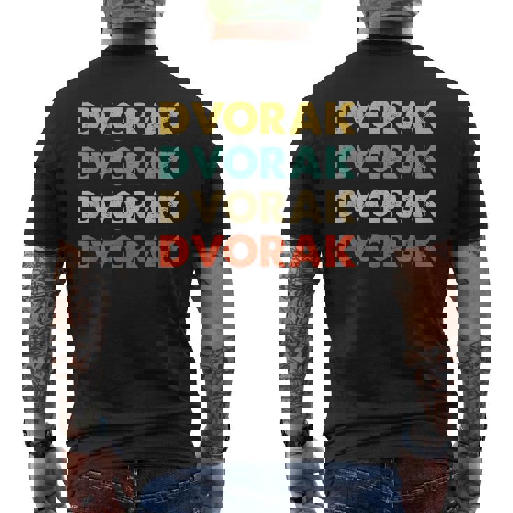 ドヴォルザーク名 メンズTシャツ バックプリント