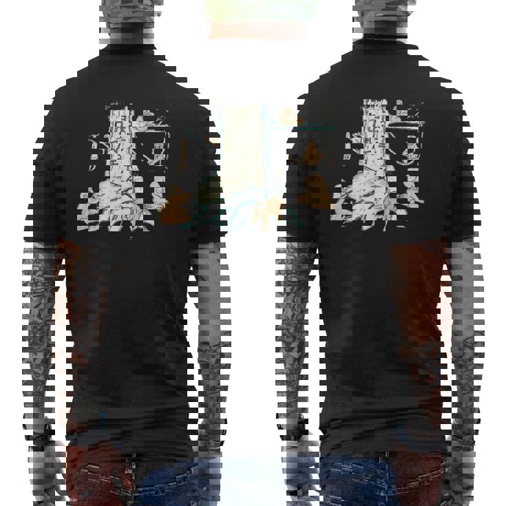 ニホンザル 感謝祭2026 メンズTシャツ バックプリント