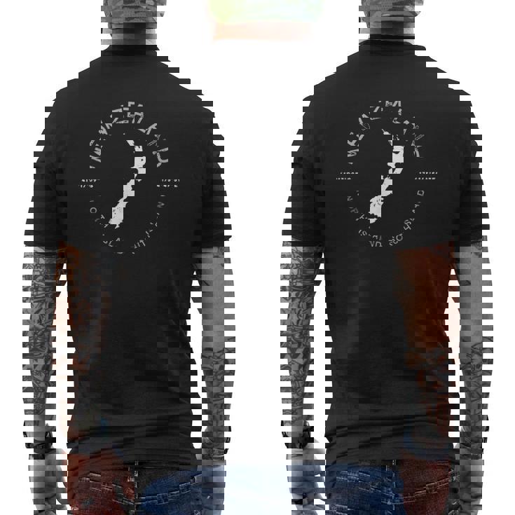 ニュージーランド グラフィック T メンズTシャツ バックプリント