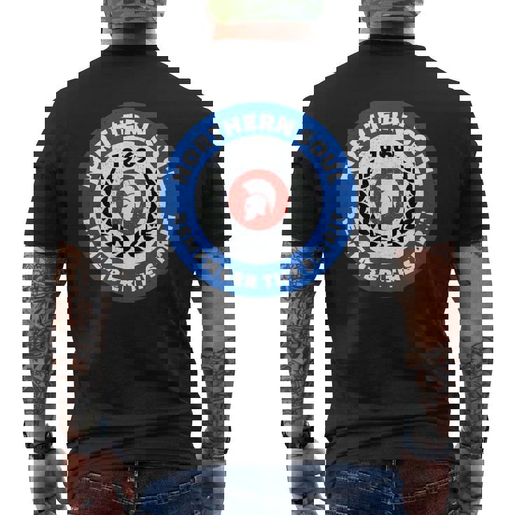 ノーザンソウルリメンバーザスピリット・オブ・1969 メンズTシャツ バックプリント