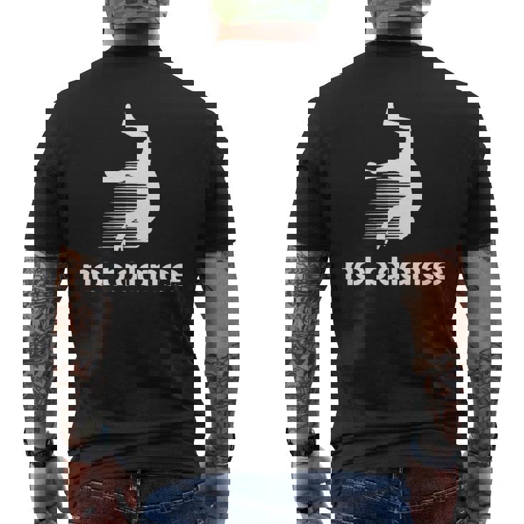 ノーバランス – 面白いフリップ失敗、体操、パルクールスタントフォール。 長袖tシャツ メンズTシャツ バックプリント