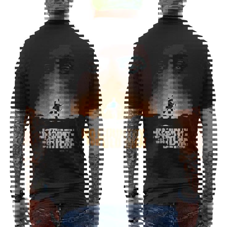 ノー・カントリー・フォー・オールドメン メンズTシャツ バックプリント