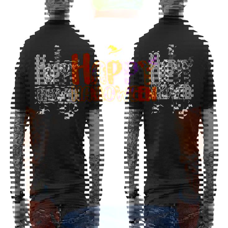 ハッピーハロウィンコスチューム かわいいパンプキン魔女 怖い秋 キッズ メンズTシャツ バックプリント