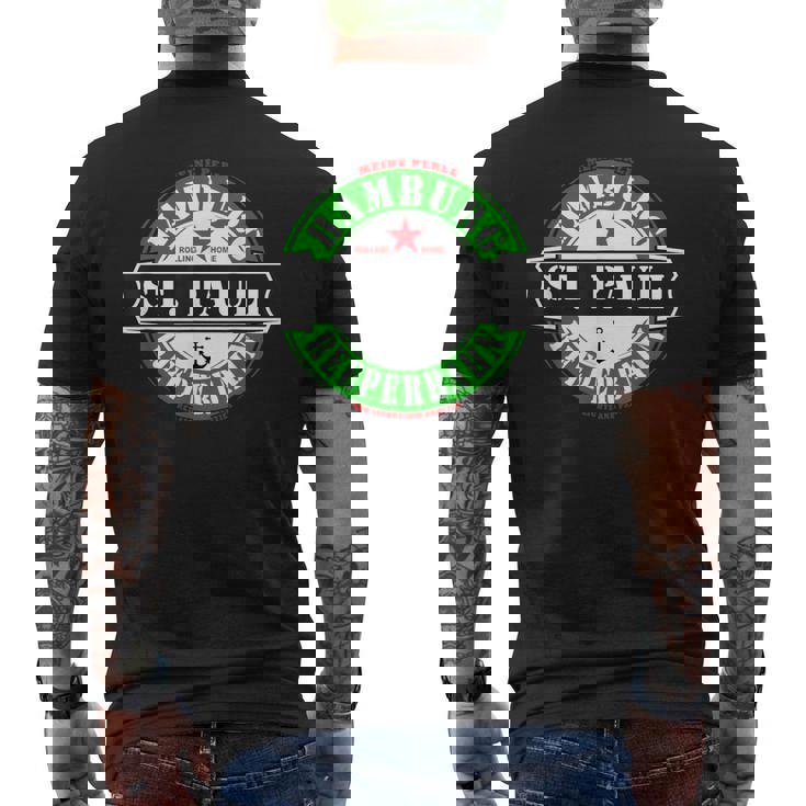 ハンブルク レーパーバーン ザンクトパウリ パーティー キエズ スタッグナイト メンズTシャツ バックプリント