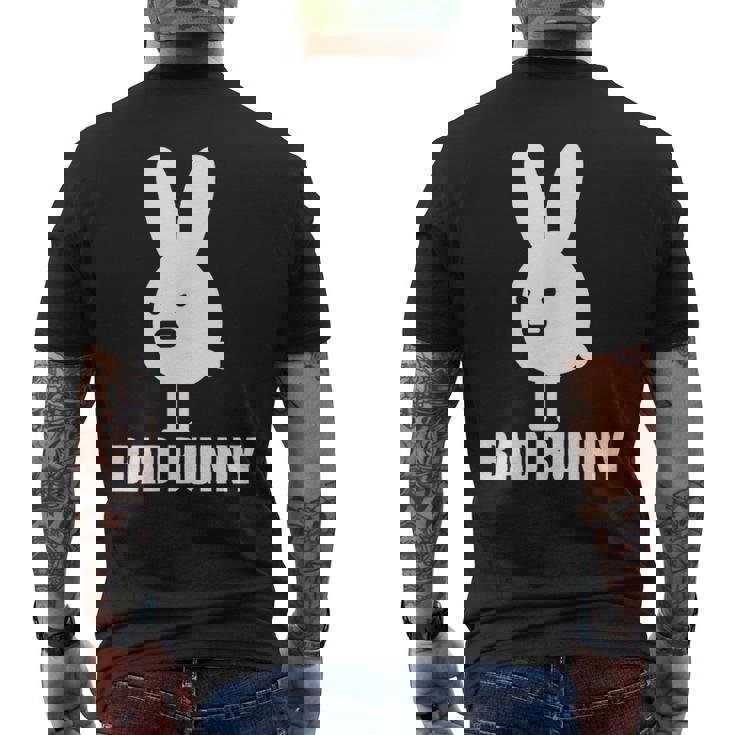 バッドバニー メンズTシャツ バックプリント