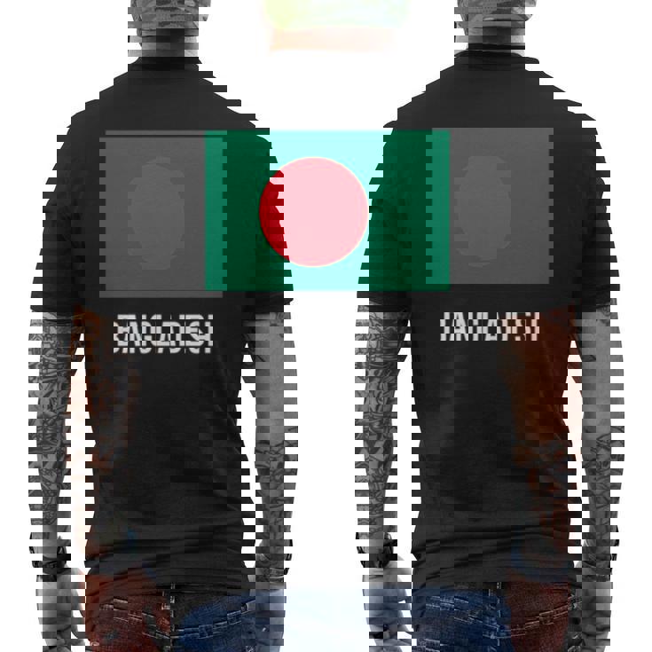 バングラデシュ バングラデシュ国旗 長袖tシャツ メンズTシャツ バックプリント