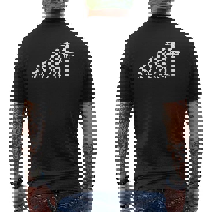 パルクールの進化 パルクール用コルドール メンズTシャツ バックプリント