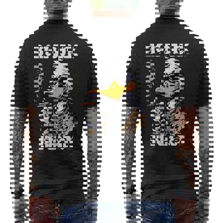 ビッグダックエナジー 長袖tシャツ メンズTシャツ バックプリント