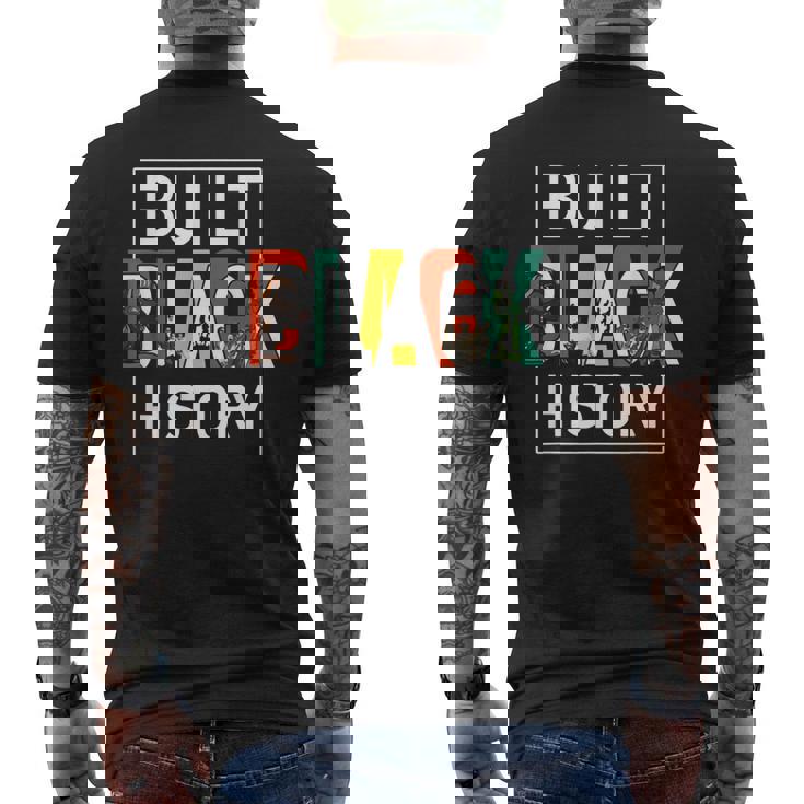 ブラックヒストリーのブラックヒストリー月間 メンズTシャツ バックプリント