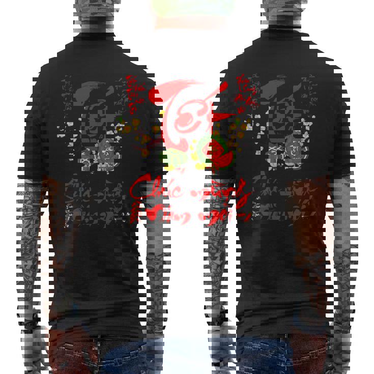 ベトナム新年テトデコレーション チュクムンナムモイ メンズTシャツ バックプリント