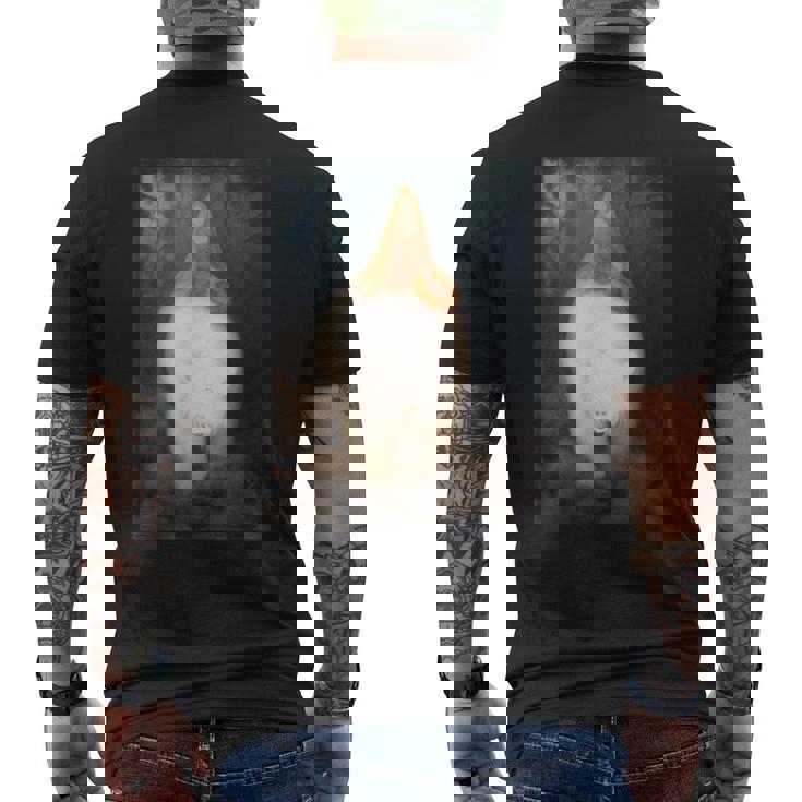 ホワイトベア王 ヴァレモン テオドール・キッテルセン ロマン主義アート メンズTシャツ バックプリント